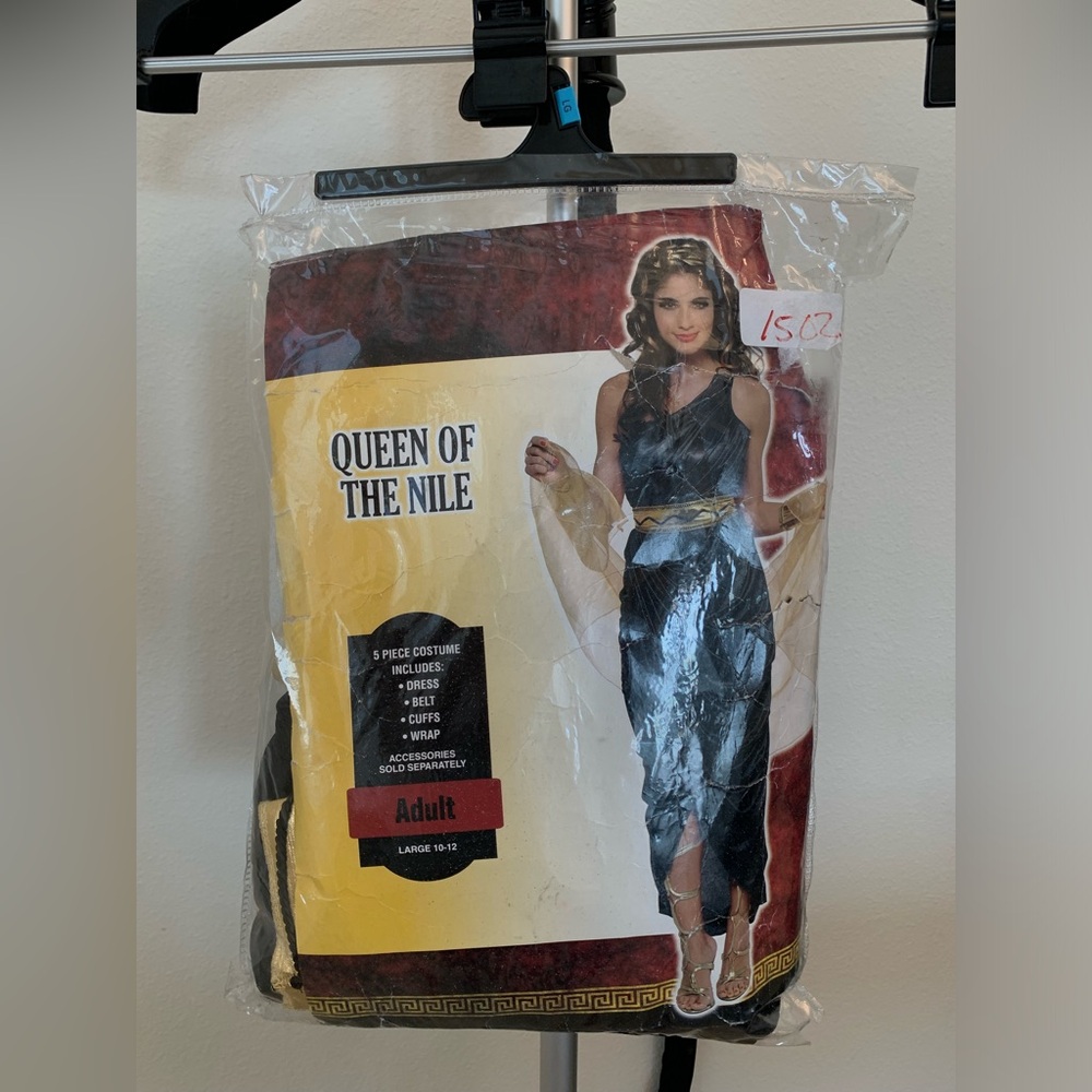 Women's Queen of the Nile- Costume Halloween-Fancy Dress  Size Adult 10-12
